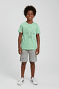 Conjunto Infantil Menino Long Board Verde Abrange