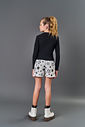 Conjunto Infantil Menina Estrelas Preto CTV