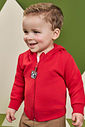Conjunto Bebê Menino Bulldog Authenthic Divertto VM PEQUIM/BG CAFE LATTE