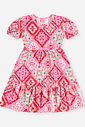 Vestido Infantil Menina de Estampa Bandana