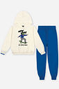 Conjunto Moletom Infantil Menino New York Skater Kippos
