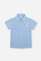 Conjunto Infantil 3 Peças Camiseta Sunny, Camisa e Bermuda