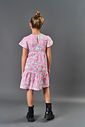 Vestido Infantil Menina Corações Rosa CTV