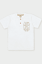 Conjunto Menino Too Young Branco Abrange