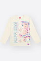 Conjunto Menina HAPPINESS Monstrinhos Metalizado Mundo Cinti