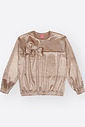 Conjunto Infantil Menina Laço em Veludo Glow Beli.me