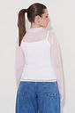 Blusa em Tule Flávia Branca