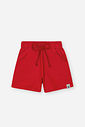 Shorts Infantil Básico em Moletinho – Short Menina Verão com Cordão VERMELHO MARTE