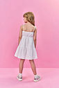 Vestido Menina em Laise Floral Branco Mundo Cinti