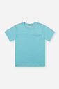 Conjunto Infantil Camiseta Flamê e Bermuda Tropical Olive
