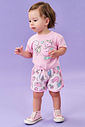 CONJ BLUSA E SHORTS RS IOGURT/RS IOGURTE