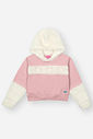 Conjunto Infantil Menina Blusão Com Pelo E Calça Rosa Mundo Cinti