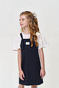Conjunto Infantil Menina Blusa e Salopete em Algodão Preto