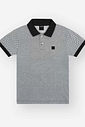 CONJ CAMISA POLO E BERMUDA PRETO/PRETO
