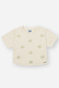 Blusa Infantil Menina Sun Strass Off White CTV