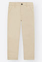 Calça em Sarja com Elastano Infantil Menino Kippos
