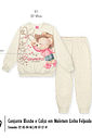 Conjunto Infantil Menina Ursa Cowgirl Mundo Cinti
