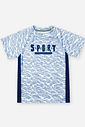 Conjunto Infantil Dry Sport e Bermuda UV50+ Dress Blue