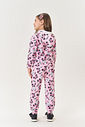 Conjunto Infantil Menina Jaqueta E Calça Panda Rosa Mundo Cinti