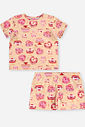 Conjunto Infantil Menina Pijama Parfait em Malha Suede