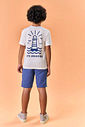 Camiseta Infantil Menino Ctv Seaside Natural CTV