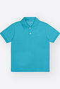 Camisa Polo Infantil em Piquet com Elastano – Look Clássico Confortável para Todas as Estações