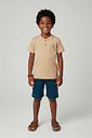 CONJ CAMISETA E BERMUDA BG CAFE /AZ DRESS B