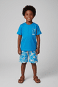 CONJ CAMISETA E BERMUDA AZ VIBRANTE/AZ VIBRA