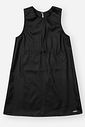 Vestido Infantil Menina Courino Preto CTV