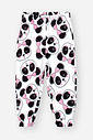 Conjunto Bebê Menina Jaqueta E Calça Panda Branco Mundo Cinti
