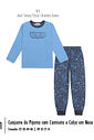 Pijama de Inverno Infantil Menino Futebol Divertto