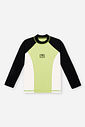 Conjunto Infantil Camiseta UV Manga Longa e Sunga Boxer Preto