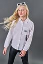 Camisa Infantil Menina Oversized Branco CTV
