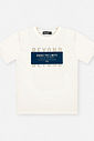 Conjunto Menino Camiseta Beyond e Bermuda Riscada Marinho