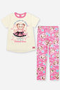 Conjunto Infantil Menina Ursinha HUNNY BEAR Mundo Cinti