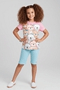 CONJ BLUSA E CICLISTA RS IOGURTE/AZ BLUE L