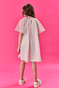 Vestido Infantil Menina Tule Com Corações Rosa Cinti Vestido Infantil Menina Tule Com Corações Rosa Cinti