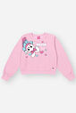 Conjunto Infantil Menina Blusão Hello E Calça Rosa Mundo Cinti