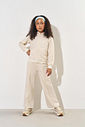 Conjunto Infantil Menina Monocromático Off White CTV