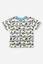 Pijama Infantil Menino Skate com Camiseta e Bermuda