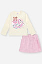 Conjunto Bebê Menina em Tweed Funny Days Mundo Cinti