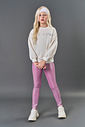 Conjunto Infantil Menina Cool Vibes Rosa CTV