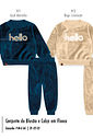 Conjunto Bebê Menino em Pelo HELLO Divertto
