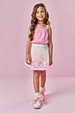 Conjunto Infantil Menina Ursinha Rosa Mundo Cinti