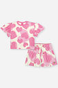 Conjunto Infantil Menina Total Hearts Mundo Cinti