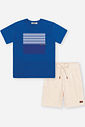 Conjunto Infantil Menino Geometric Blue Divertto