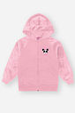 Conjunto Infantil Menina Jaqueta Pelo E Calça Rosa Mundo Cinti