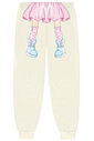 PIJAMA BLUSA E CALCA NATURAL/NATURAL