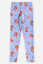 Conjunto Infantil Menina Blusa de Ursinha Awsome e Legging Estampada