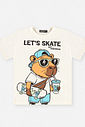 Pijama Menino Capivara Skater Sereno